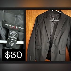 Black Ladies Suit Jacket